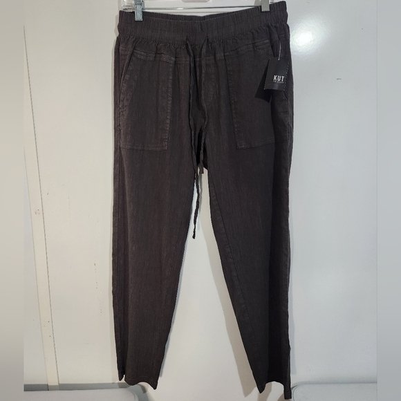 Kut from the Kloth Pants - Kut from the Kloth Womens Dark Olive Pants, Size Small
